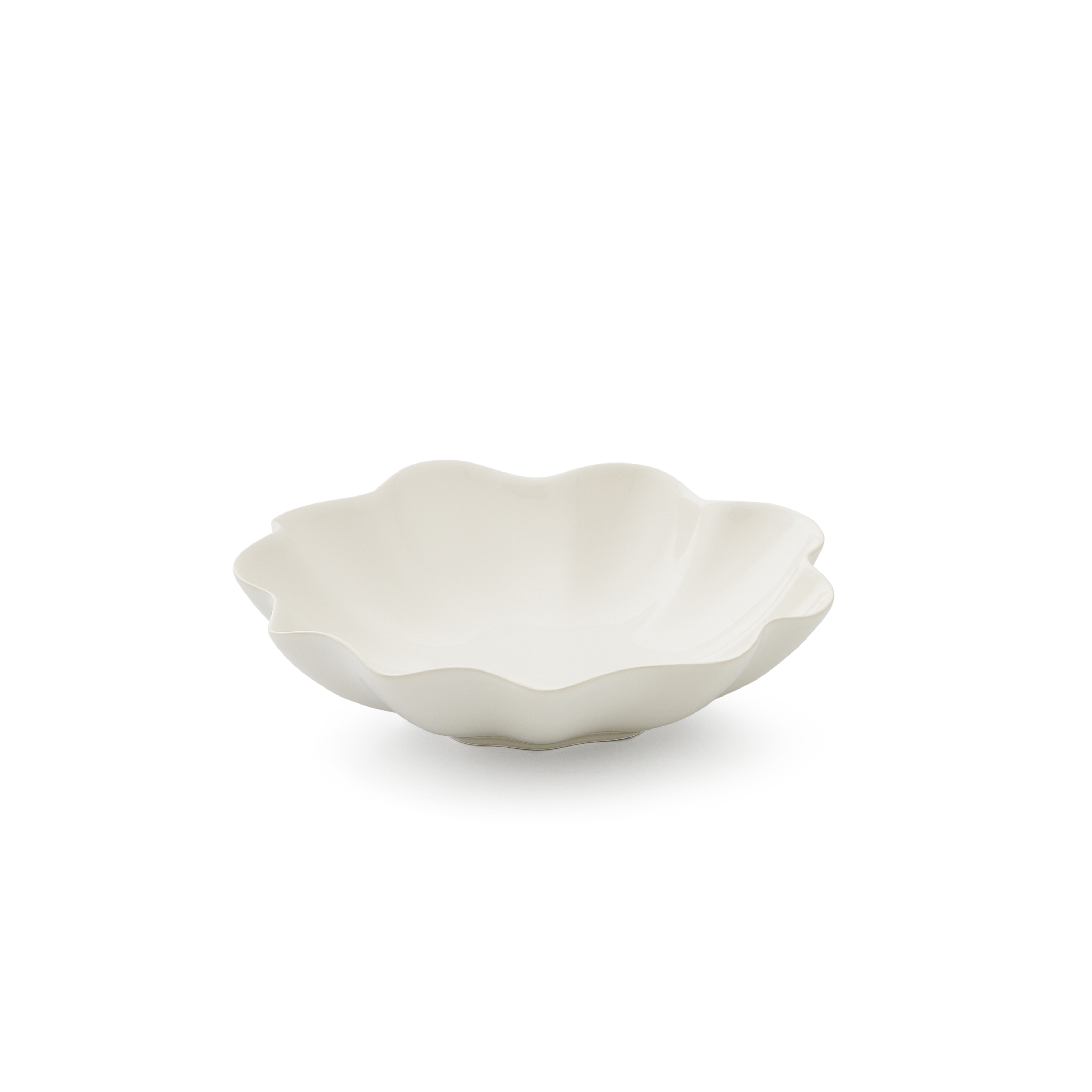 Sophie Conran Floret 9" Pasta Bowl-Creamy White image number null
